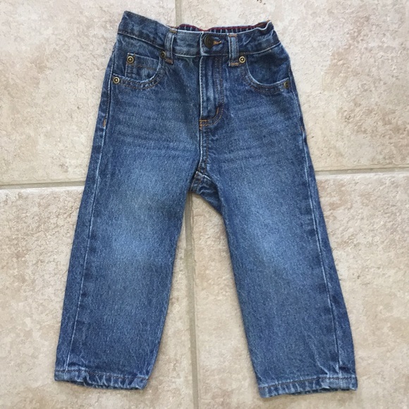 Carter's Boys Flannel Button Down Shirt & Jeans - Picture 5 of 8